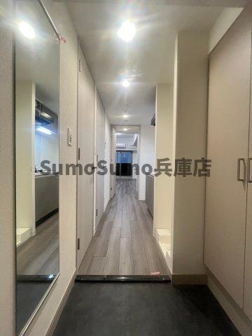 玄関　明るい玄関です