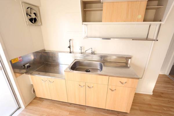 キッチン　ビレッジハウスの同一物件・同一タイプの間取りの写真です