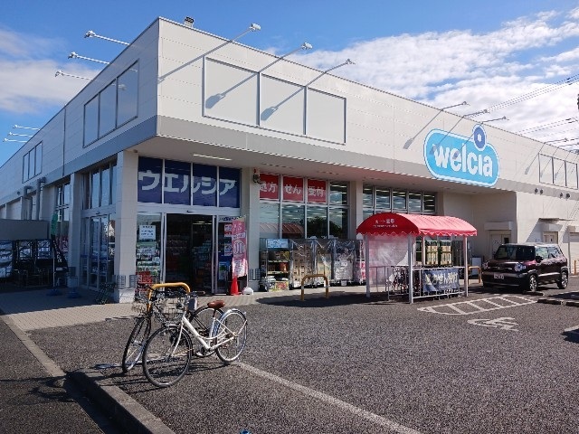 ドラックストア　ウエルシアつくば研究学園店（ドラッグストア）まで550m