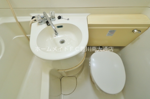 洗面設備　同型別部屋写真