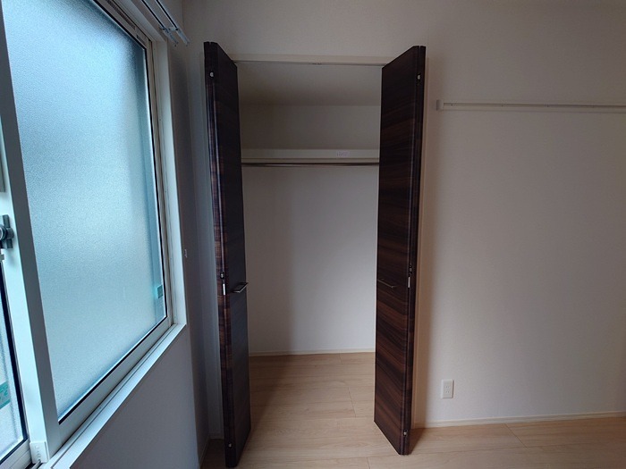 収納　クローゼットです。