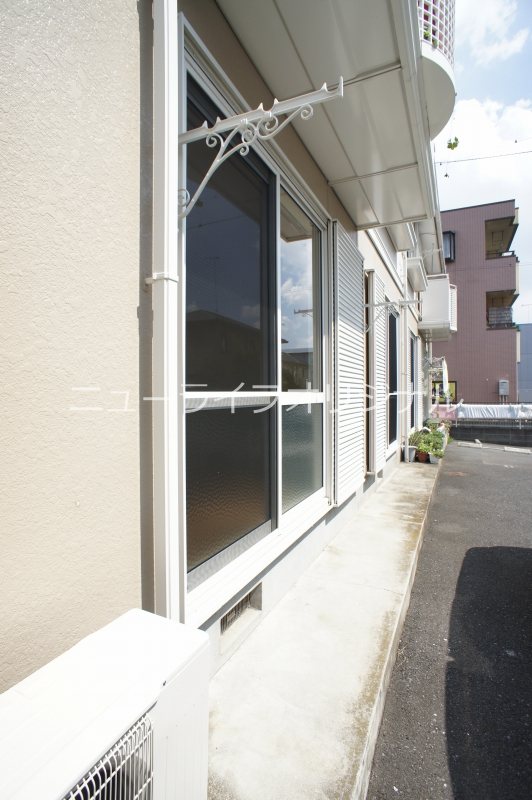 バルコニー　南に面したテラス☆お洗濯物も良く乾きます☆