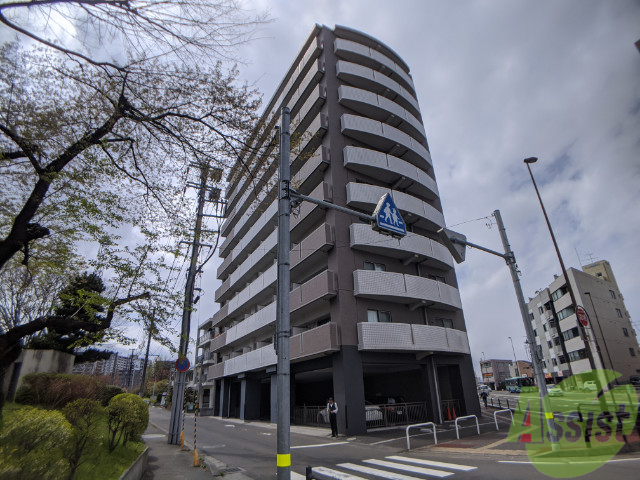 建物外観　仙台市宮城野区原町南目字町「レジディア榴岡公園」