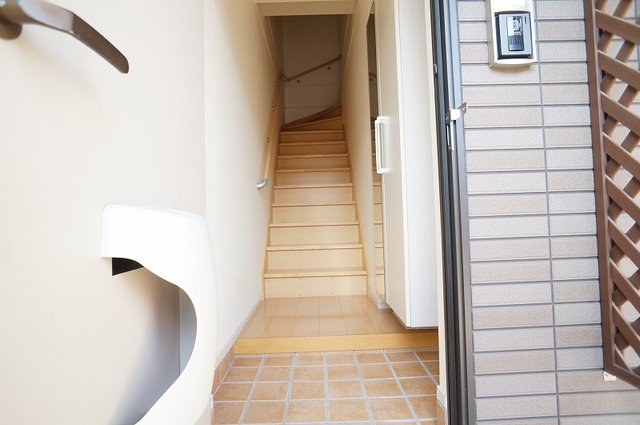 玄関　ゆったりとした玄関です