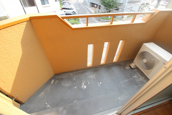 バルコニー　※別部屋の写真です