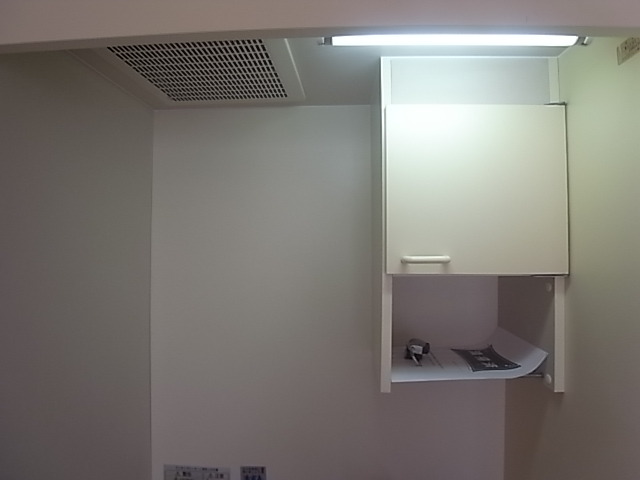 収納　キッチンの収納棚