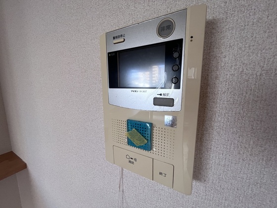 セキュリティ　※別部屋の写真です