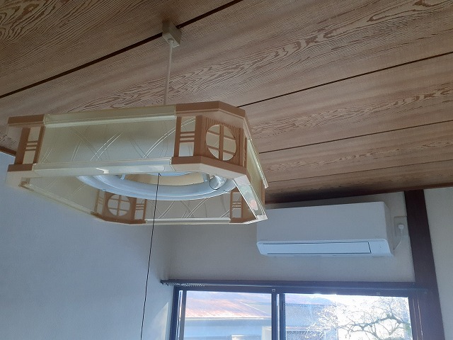 その他設備　照明・エアコン（和室６畳・１Ｆ）