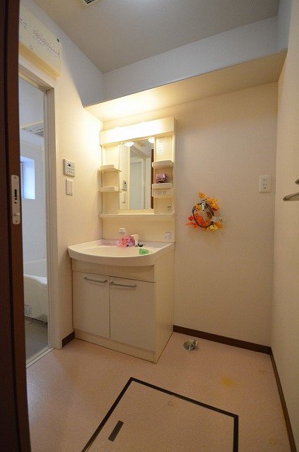 洗面設備　インテリアは含みません。