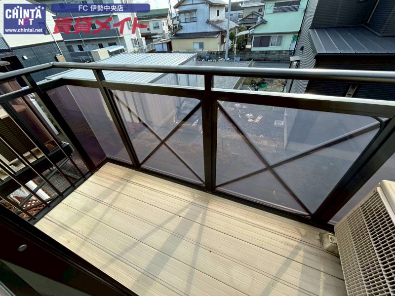 バルコニー　別部屋同タイプ