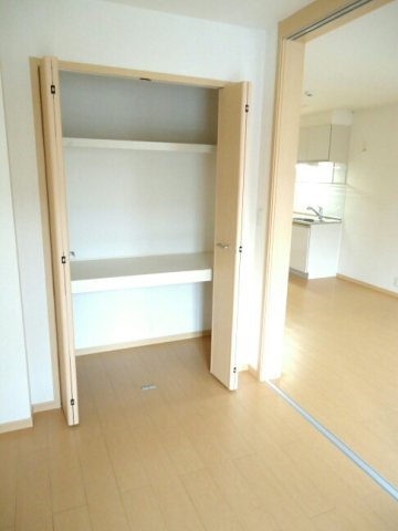 収納　収納のためのスペースです