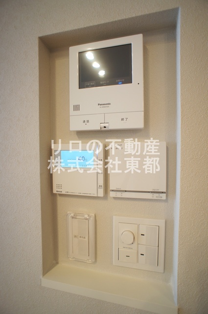 セキュリティ　訪問者が一目で分かるＴＶモニタ付インターホンです！