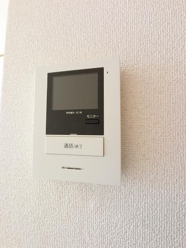 セキュリティ　モニター付きインターホン