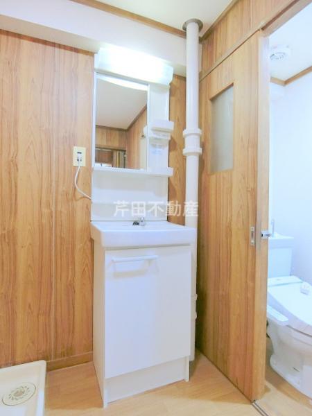 洗面設備　写真は別のお部屋のイメージです