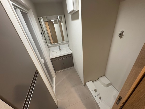 洗面設備　※別号室の写真です。