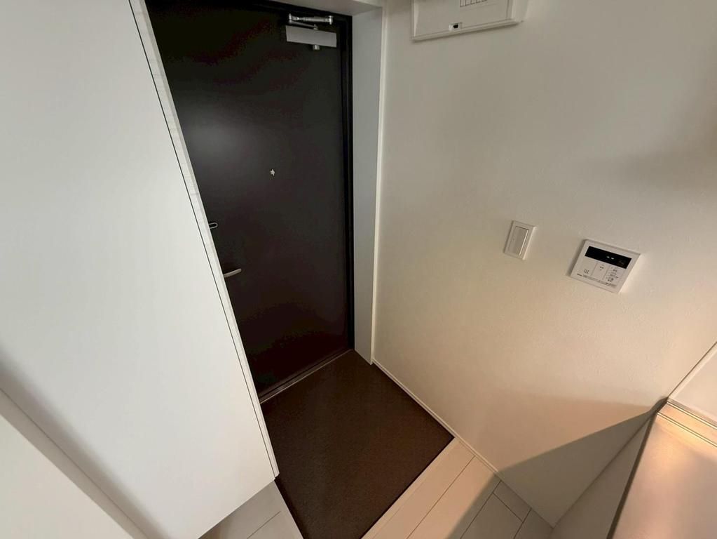 玄関　落ち着いた玄関です