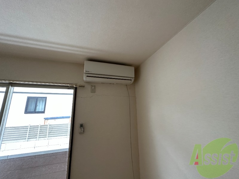 その他設備　エアコンが付いているので夏も冬も快適ですね～。