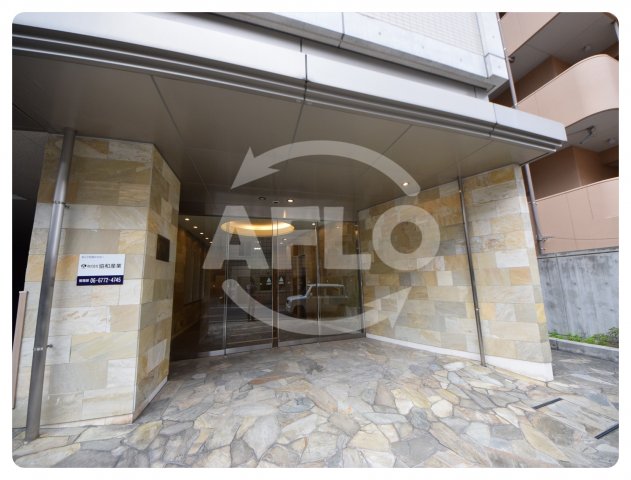 エントランス　サージュ天王寺　エントランス