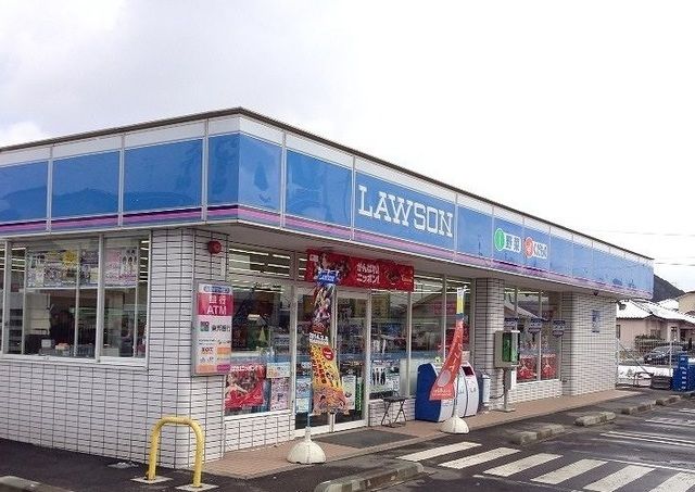 コンビニ　ローソン福島森合店（コンビニ）まで600m