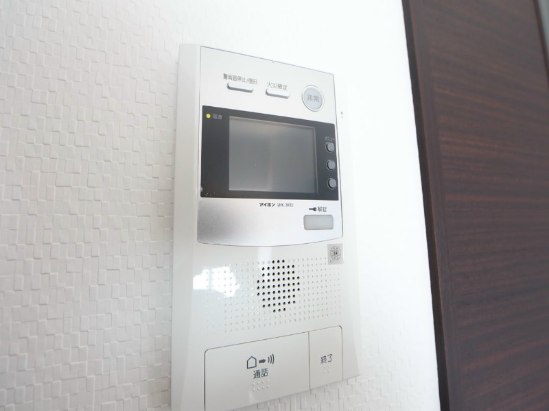 セキュリティ　TVモニター付インターホン
