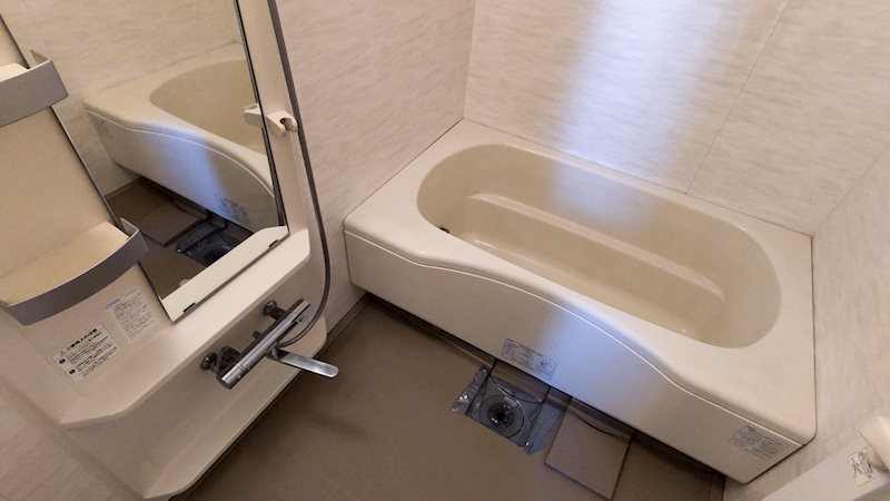 バス・シャワールーム　※別部屋の参考写真です。