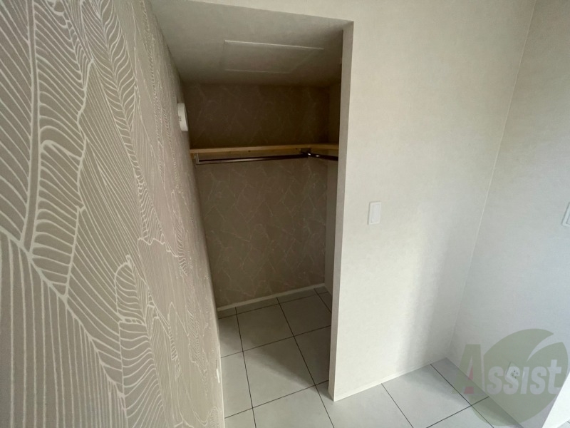 収納　収納です。寝室もすっきり片付きますよ～！