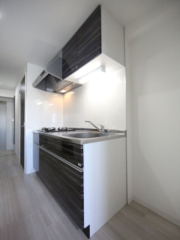 キッチン　システムキッチン（ガス2口コンロ付）