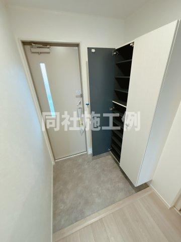 玄関　同社施工例