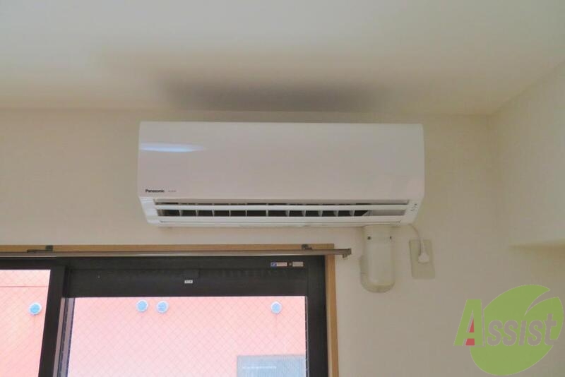 その他設備　エアコンが付いていますので寒暖対策もばっちり。