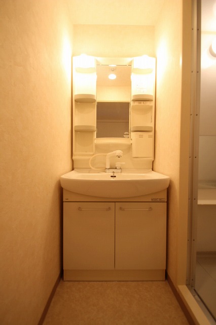 洗面設備　同物件別号室のものです。