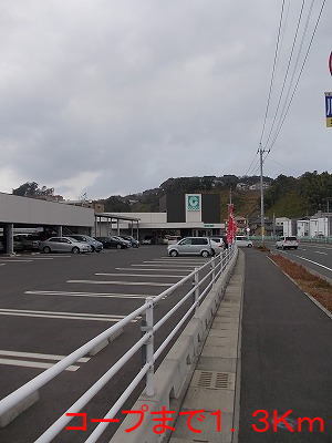 スーパー　コープ（スーパー）まで1300m