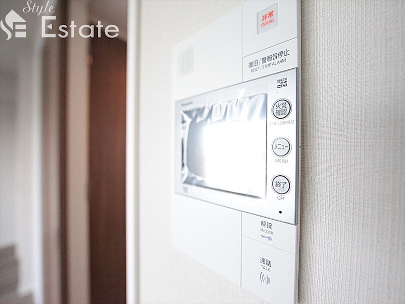 セキュリティ　モニター付きインターホン