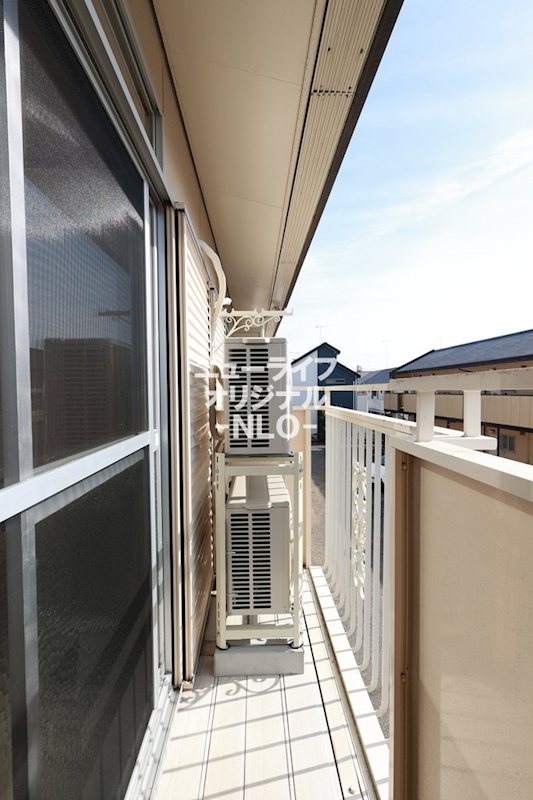 バルコニー　通風、日当たり共に良好です☆