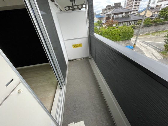 バルコニー　※別部屋の写真です