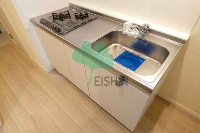 キッチン　シンプルな清潔感のあるキッチンです！