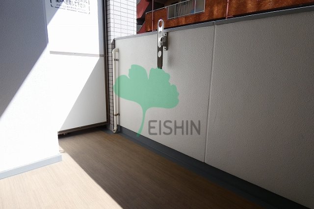 バルコニー　日当たりの良いバルコニーです！