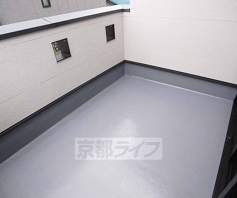 バルコニー　南向きです