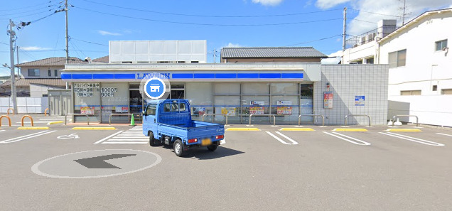 コンビニ　ローソン 高松香西中央通店（コンビニ）まで263m