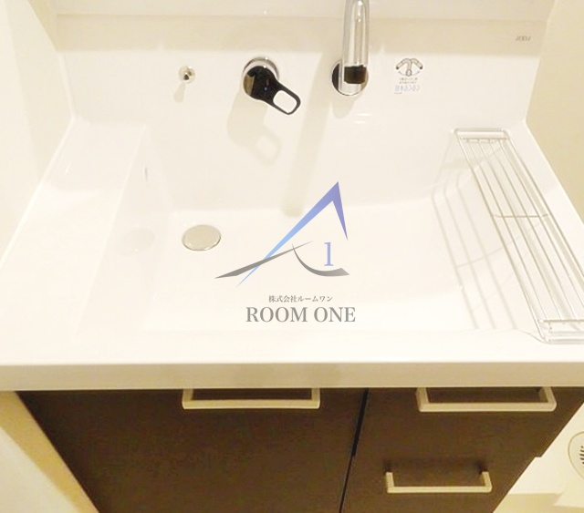 洗面設備　洗面台です。