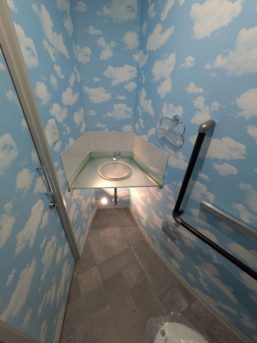 その他　トイレには手洗い場もあります。