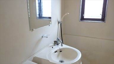 洗面設備　水回りもきれいです。