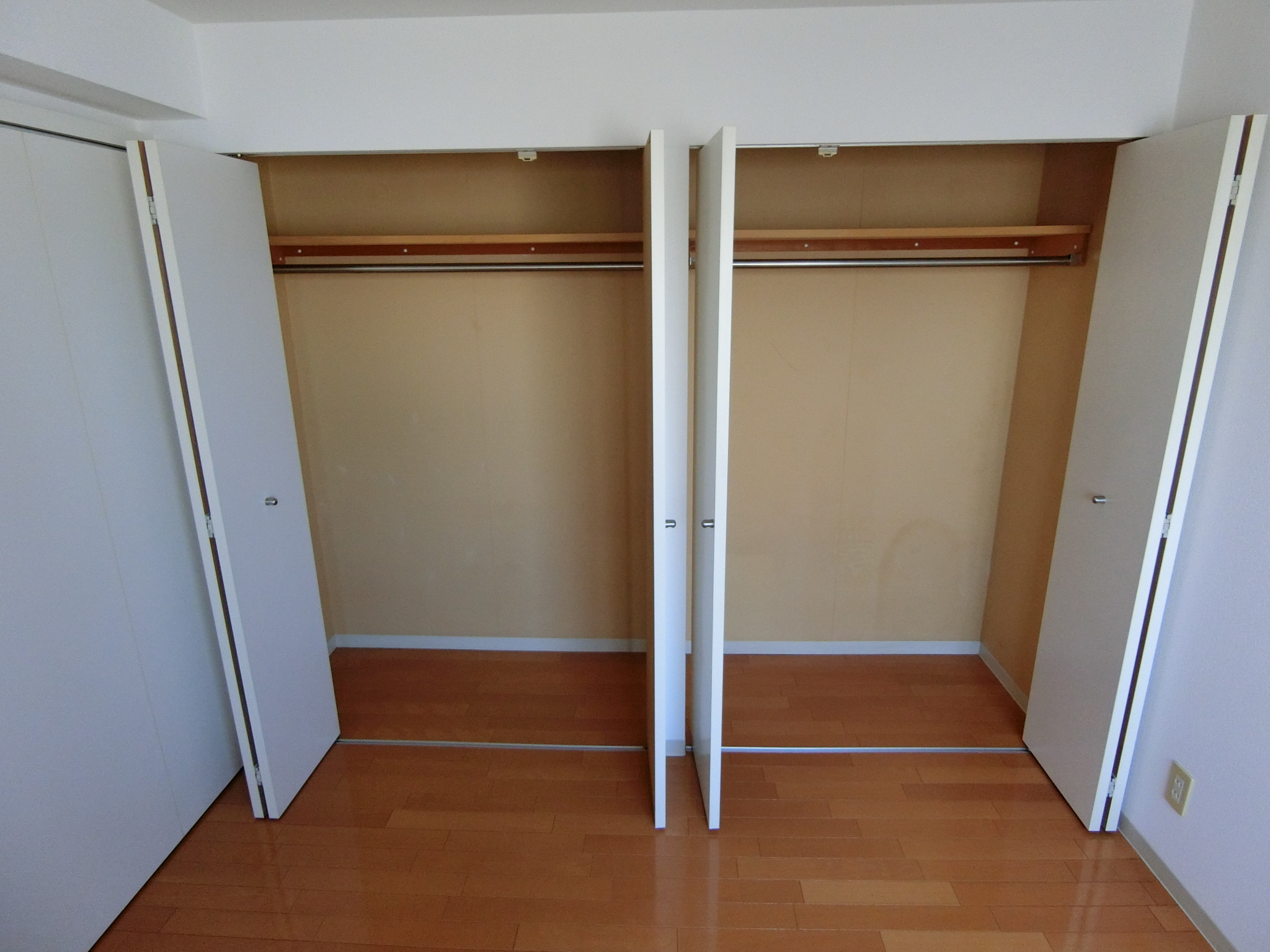 収納　壁一面収納です♪