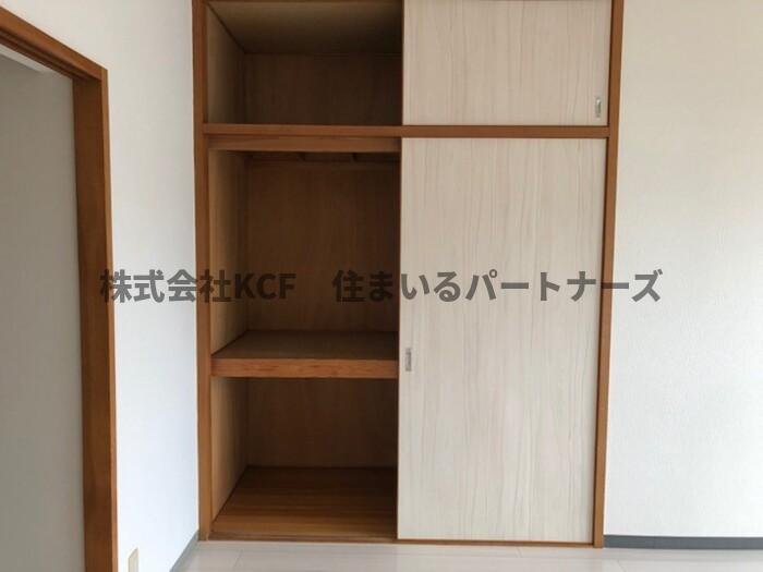 収納　大きなスペースがあり、収納には困りません