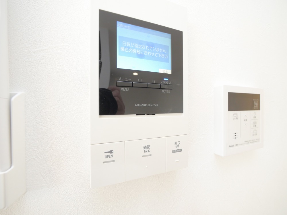 セキュリティ　来客の顔が見えて安心！TVモニターホン付きです♪