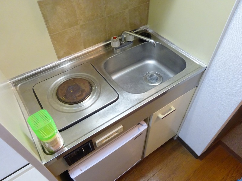 キッチン　１口コンロ！