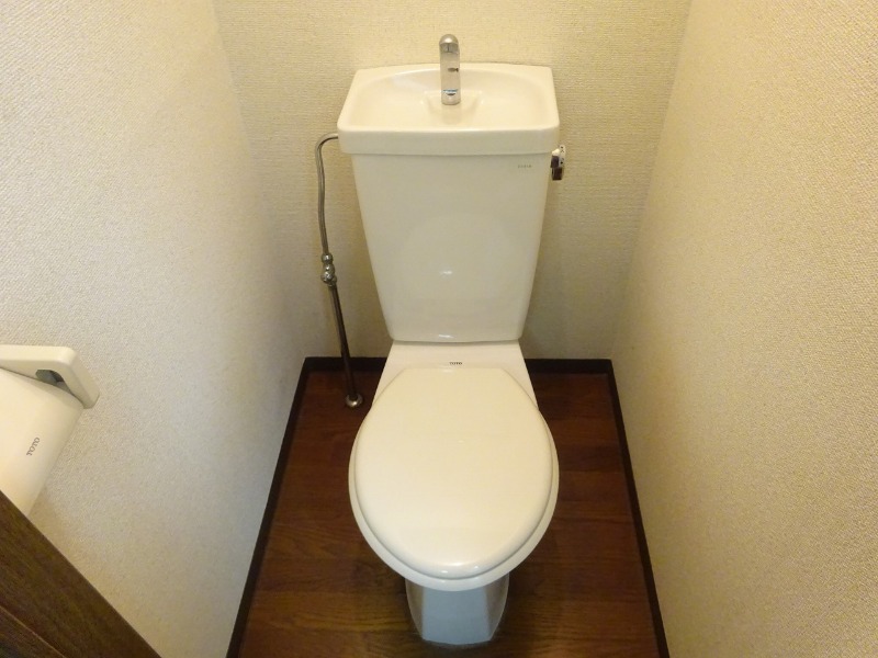 トイレ　キレイです！