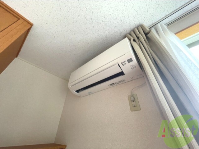 その他設備　エアコンが付いているので夏も冬も快適ですね～