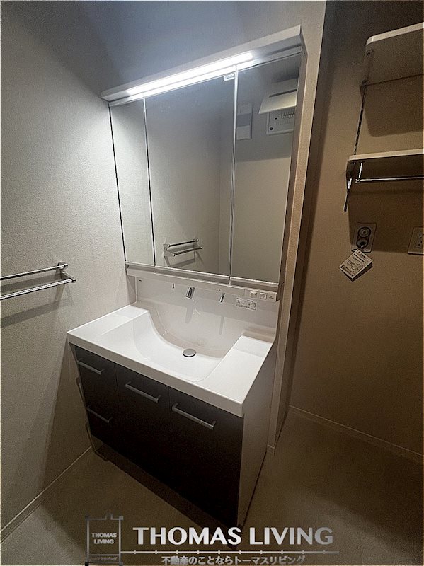 洗面設備　※現在建築中の為モデルルームの写真をご参考下さい。