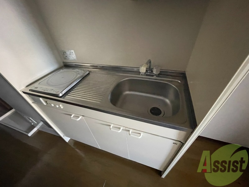 キッチン　ＩＨ付きのキッチンなので、すぐお料理出来ちゃいます。