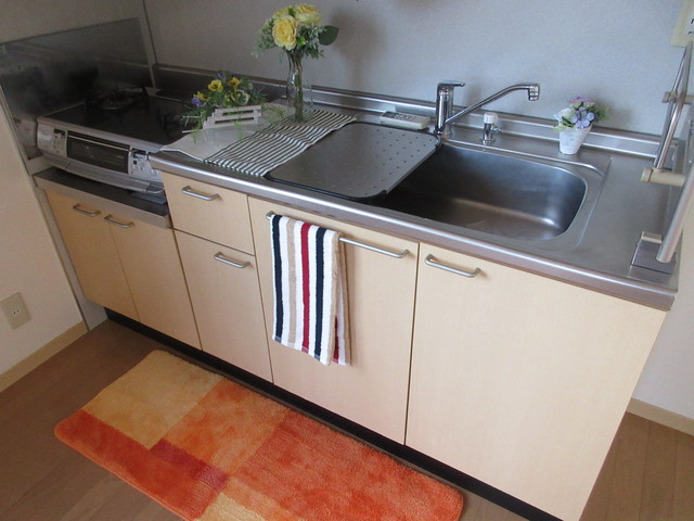 キッチン　備品は付きません。